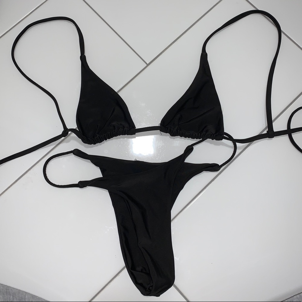 Zaful little black bikini